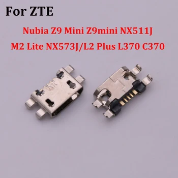 10buc Mufa USB Dock Conector de Încărcare Pentru ZTE Nubia Z9 Mini Z9mini NX511J/M2 Lite NX573J/L2 Plus L370 C370 Încărcător Port