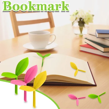 Iubitorii de Lectură Creativă pentru Șoarece de bibliotecă Papetărie Iarbă, Muguri de Marcaj Pic de Iarba Bud Frunze Mici Marcaj Germina Bookmark