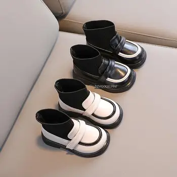Fetita 1-6 Ani Șoc Pantofi Noi Toamna Iarna Copii Mici Copii Valul Baieti Cizme De Zapada Copii Cizme Din Piele De Moda