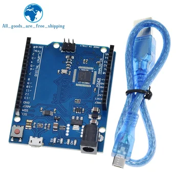 Leonardo R3 Microcontroler Atmega32u4 Placa de Dezvoltare Cu Cablu USB Compatibil Pentru Arduino DIY Starter Kit