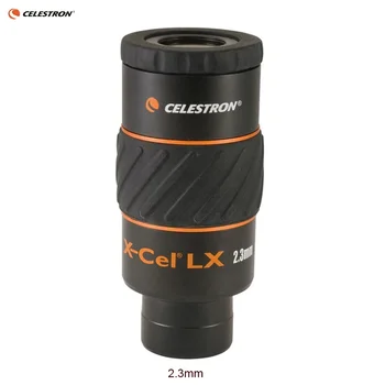Celestron X-Cel LX 2.3 mm Telescop Obiectiv cu Unghi Larg de 60 de Grade Ocular HD Complet Acoperite Telescop Accesoriu pentru 1.25 Inch