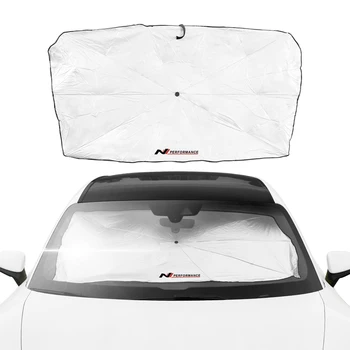Pentru Hyundai n nline i20 i30 tucson sonata kona veloster Auto parasolar Protector Parasolar Auto Parbriz Parasolar Capace