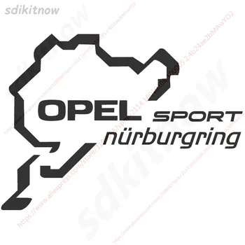 Nurburgring Sport de Curse Windows Ușă Corp PVC Decal Styling Auto Pentru OPEL Mokka Corsa Meriva Zafira Astra J H G Vectra Antara