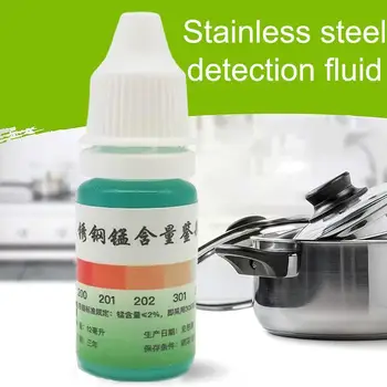 12ml 201 304 Oțel Detectarea Lichid de Identificare Rapidă Medicamente Lichid Reactiv Analitic Testul Fluidului Conținut de Mangan M4n7