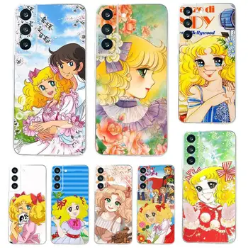 Bomboane bomboane anime Caz de Telefon Pentru Samsung Galaxy S22 S 21 23 30 Ultra 20 FE S10E Lite S9 6 8 Plus Fe 7 5G marginea Transparent