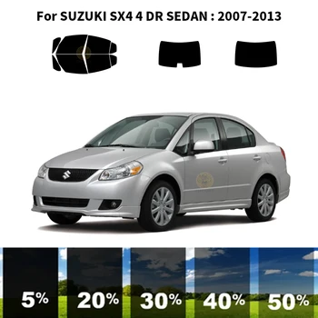 Structuri nanoceramics masina UV Fereastră Tentă Kit Fereastră de Film Auto Pentru SUZUKI SX4 4 DR SEDAN 2007-2013
