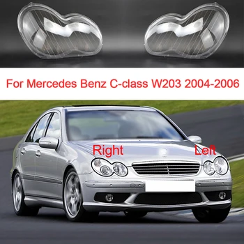 Far auto cu Acoperire Pentru Mercedes-Benz C-class W203 2001 2005 2006 2007 PVC Abajur de Înlocuire a Cristalinului Shell Accesorii Auto