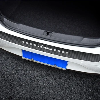 1 buc Masina de Fibră de Carbon În Portbagajul Mașinii Autocolante Auto pentru SEAT LEON TARRACO Automobile