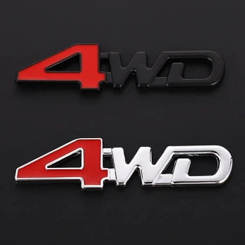 1X 4WD Metal Autocolant 3D Crom Emblema, Insigna Decal Styling Auto pentru Mazda 2 5 8 3 Mazda Axela 6 Mazda Atenza CX, 3 CX, 4 CX-5 CX5 CX