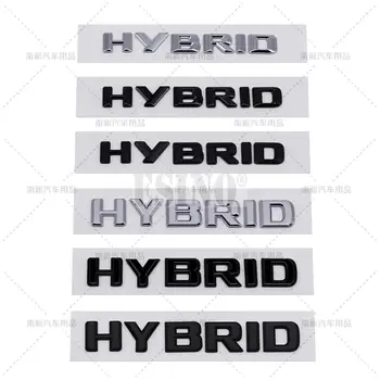 Styling auto Hibrid 3D Portbagajul din Spate Emblema Adeziv ABS Insigna Decal pentru Mercedes Benz C200 C300 E 260 E300 E350 GLC GLE GLS 680