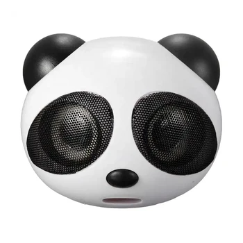 Panda Desktop Laptop Desene Animate Audio Multimedia Desktop Mini Difuzor Mic Birou De Divertisment La Domiciliu Subwoofer