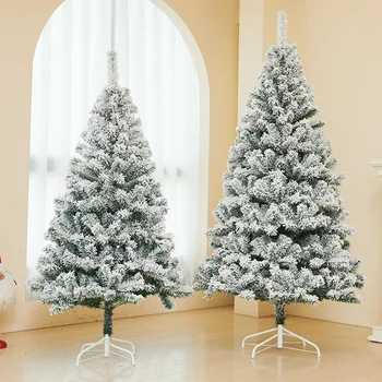 45cm Crăciun PVC Alb s-au înghesuit Pom de Crăciun Simulat Cedru Pom de Crăciun Mall Fereastră Produse de Decor