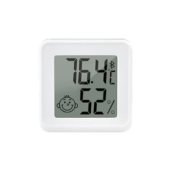 Compatibil Bluetooth Termometru Digital LCD Senzor de Temperatură și Umiditate Metru Interior Higrometru Măsură Gauge