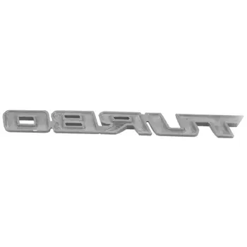 TURBO Auto Universal cu Motociclete 3D Auto Metal Emblema, Insigna Decal Autocolant, Argint