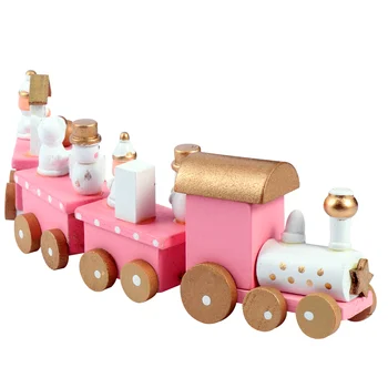 Crăciun Tren Jucărie Pentru Copii De Craciun In Miniatura Tren Crăciun Tren Sub Copac Desktop Set De Tren Tren De Crăciun Decoratiuni