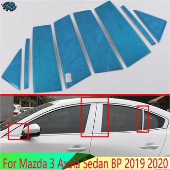 Pentru Mazda 3 Axela Sedan BP 2019 2020 Accesorii Auto din Oțel Inoxidabil Fereastră Pilon Post Capacul Ornamental