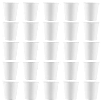 Pahare de Hârtie albe, Mici, de Unică folosință, Baie, Espresso, apa de Gura Distribuitor de Cupe, Pahare de Unică folosință, (100 Pack) 3Oz