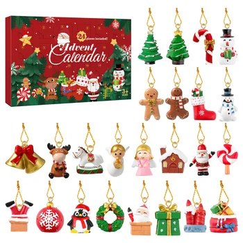 Crăciun Advent Calendar Numărătoarea Inversă De Crăciun Advent Calendar Cu Agățat Ornamente De Craciun Decoratiuni Craciun Cadouri