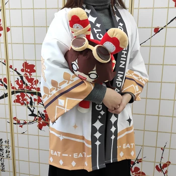 Iarna cald Haori Joc Genshin Paimon Impact Cosplay Proiect Costum Kimono Japonez Cadou de Crăciun Anime Femei Top pentru Adulți Haină