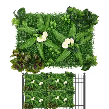 Plante artificiale Panouri de Confidențialitate Acoperire Ecran în aer liber, Grădină Decor Inodor Anti-decolorare, Anti-îmbătrânire Realist Plante Artificiale Perete