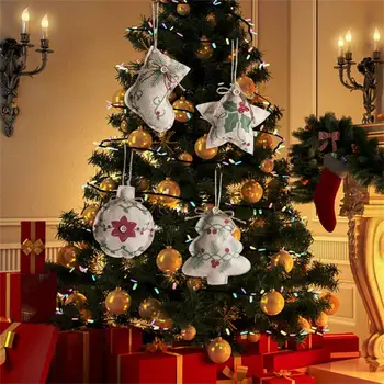 Decorarea Pomul De Crăciun, Decoratiuni De Craciun 2024 Lenjerie De Ornamente De Crăciun, De Anul Nou Decorare Consumabile Partid Cadou De Crăciun