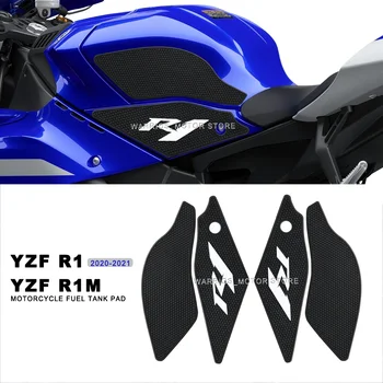 Rezervor de Tracțiune Pad Anti-Alunecare, Autocolant Partea de Prindere Protector Pentru Yamaha YZF R1 R1M YZFR1 2020 - 2021 Accesorii pentru Motociclete