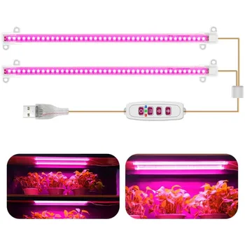 USB Estompat Condus să Crească de Iluminat Spectru Complet de Plante Lumini Phytolamp pentru Plante Hidroponice Sistem de Creștere DC5V Led-uri Cresc Light