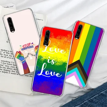 Lesbiene LGBT Curcubeu Noutate Cazul în care Telefonul Pentru Huawei Y9S P Inteligente 2021 Y5 Y6 Y7 Y9 Onoare 50 20 20 Pro 10i Lite 10 9 9X 8 8A 8X, 8S