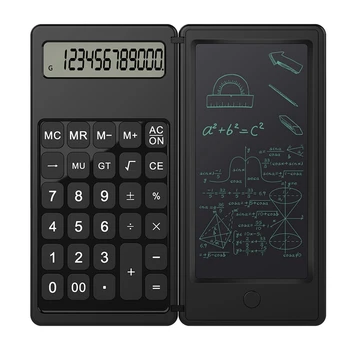 Calculator Scris De Mână Pad Smart Mini Memo Birou Dedicat Calculator Portabil Școală Livrările De Afaceri Durabil Negru
