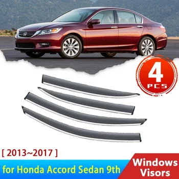Fereastra Vizorului Pentru Honda Accord Sedan 9 9gen 2013~2017 Vânt Scuturi Soare Ploaie Paznici Vânt Lateral Deflector Exterior Accesorii