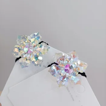 Noul han ediție cristal flori frânghie legată ms design high-end și contractate pentru copii accesorii de par