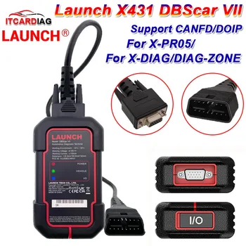 Lansarea x 431 DBScar VII 7 Conector Bluetooth DBSCAR Suport pentru Scanner CANFD DOIP Protocoale pentru X-DIAG/DIAG-ZONE/XPR05/Prodiag Instrument