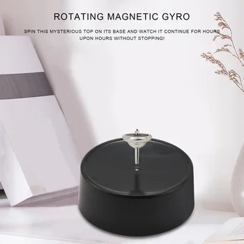 Titirez Electronice Perpetuă Mișcare De Rotație Magnetică, Giroscop Decor De La Începuturile Gyro Desktop Jucarii Si Cadouri