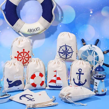 Croazieră Ancore Nauti Pungi de cadouri Barca Marine Boy Fata de Ziua Plaja de Nunta Petrecere a Burlacelor cabină de Duș de Mireasă mahmureala kit saci