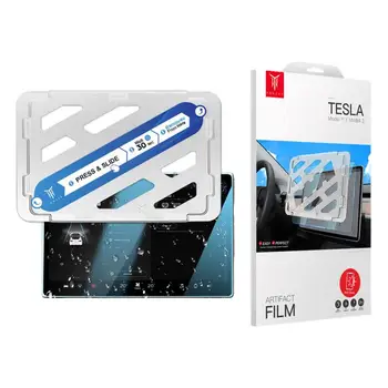 Consola centrala cu Ecran Protector Pentru Modelul 3 Sticla Complet Acoperiti Cu Folie Auxiliare Accesorii antiderapante Film