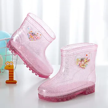 Patru Anotimpuri Pantofi Copii Băieți Fete Pantofi de Apă Cizme de Ploaie Copii Impermeabil Ușor de Desene animate Minunat Non-alunecare de Copii Rainboots