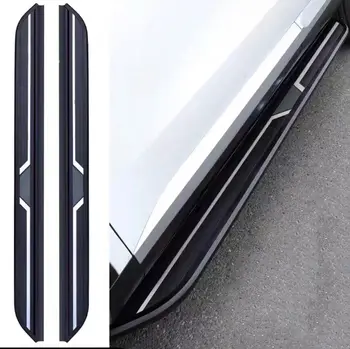 2 buc Ușă Fixă Pas Lateral Funcționare Bord Pedala de Nerf Bar Dedicat pentru toate modelele VW ATLAS Cross Sport 2020-2023