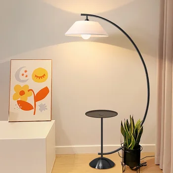 Lampa de podea, living, canapea, lampă, Nordic creativ, modern și minimalist dormitor, ins artă, lux lumina lampa pescuit