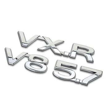 3D 5.7 V8 Logo-ul VXR Emblema, Insigna Pentru Toyota Land Cruiser Prado 120 150 100 200 Autocolant Auto VXR V8 de 5.7 Deplasare Accesorii