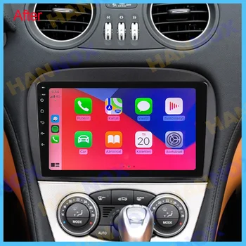 Android Radio Pentru 2004 -2011 BENZ SL-CLASS R230 SL350 SL500 sl55-ul SL60 auto GPS Auto Multimedia player suport CarPlay 4G WIFI