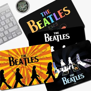 T-A-B-Beatles Rock Band Mousepad Birou Mic Calculator De Birou Mat De Masă Tastatură Mare Mouse Pad Laptop Deskpad Decor Acasă