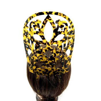 1 BUC Epocă de Mare Piepteni Parul Colorat Acetat de Păr Accesorii Faux carapace de broască Țestoasă Bastoane de Păr Femei bijuterii cadou