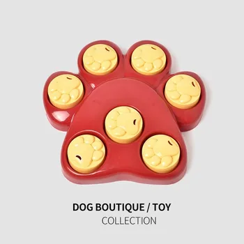 Câine Jocuri Interactive Puzzle Jucării, Mâncare pentru Câini Puppy Fun IQ de Învățământ Trata Cutie Lent Hrana Castron non-Toxic Placa de Alimente Antena MJ72804