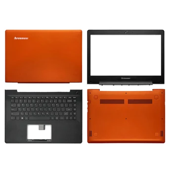 Noul Laptop LCD Capac Spate/Frontal/de Sprijin/de Jos în Caz De Lenovo S41 S41-70 S41-75 U41-70 300-14ISK 500S-14ISK Portocaliu